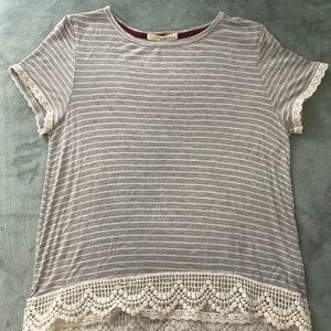 Dress stripped shirt